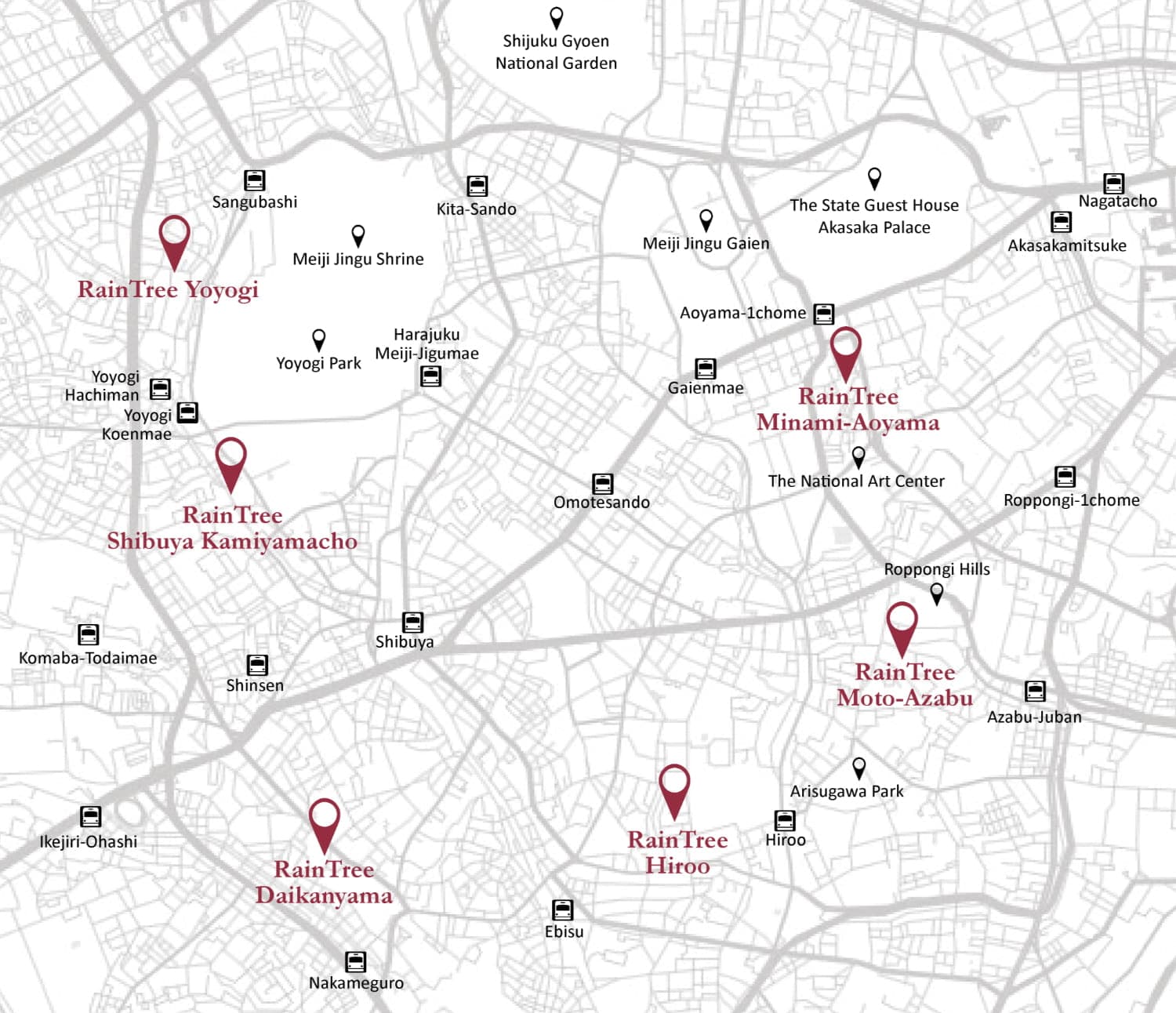 Luxury Villas - Located in Prime Central Tokyo